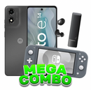 MOTO E14 2/64GB+ NINTEDO SWITCH LITE GRIS+ AUDIFONOS ANKER SOUNDCORE P25i