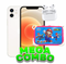 IPHONE 12 64GB BLANCO REACONDCIONADO+ AUDIFONO TIPO AIRPPODS PRO + TABLET KIDS D9 6/256GB ROSA