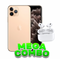 IPHONE 11 PRO 256GB DORADO NUEVO+ AUDIFONOS TIPO AIRPODS PRO