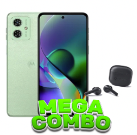 Mega Combo Moto g54 5g 8/256gb verde + Moto buds 065 negro