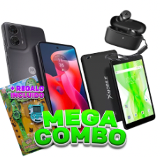 Mega Combo Moto G24 8/128gb gris + Tablet X8 pro 3/64gb + Anker Soudcore A25i +Regalo.