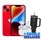 iPhone 14 Plus 128gb Rojo Reacondicionado SIM FISICO+ Audifonos tipo Airpods pro + regalo (Termo estilo Stanley)