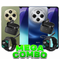 Duo Xiaomi Redmi 14c 8/256gb azul y verde + Duo Reloj Aukey + Duo anker A25i