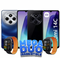 Duo Xiaomi Redmi 14c 8/256gb negro y azul+Duo reloj Aukey 1 ultra