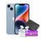iPhnone 14 256gb Azul Reacondcionado + Regalo incluido (Anker Powercore 10000mAh+Audifonos estilo airpods pro)