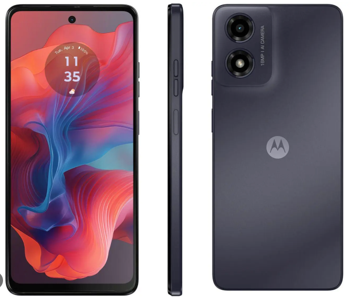 MOTOROLA G04 4/128 GB NEGRO